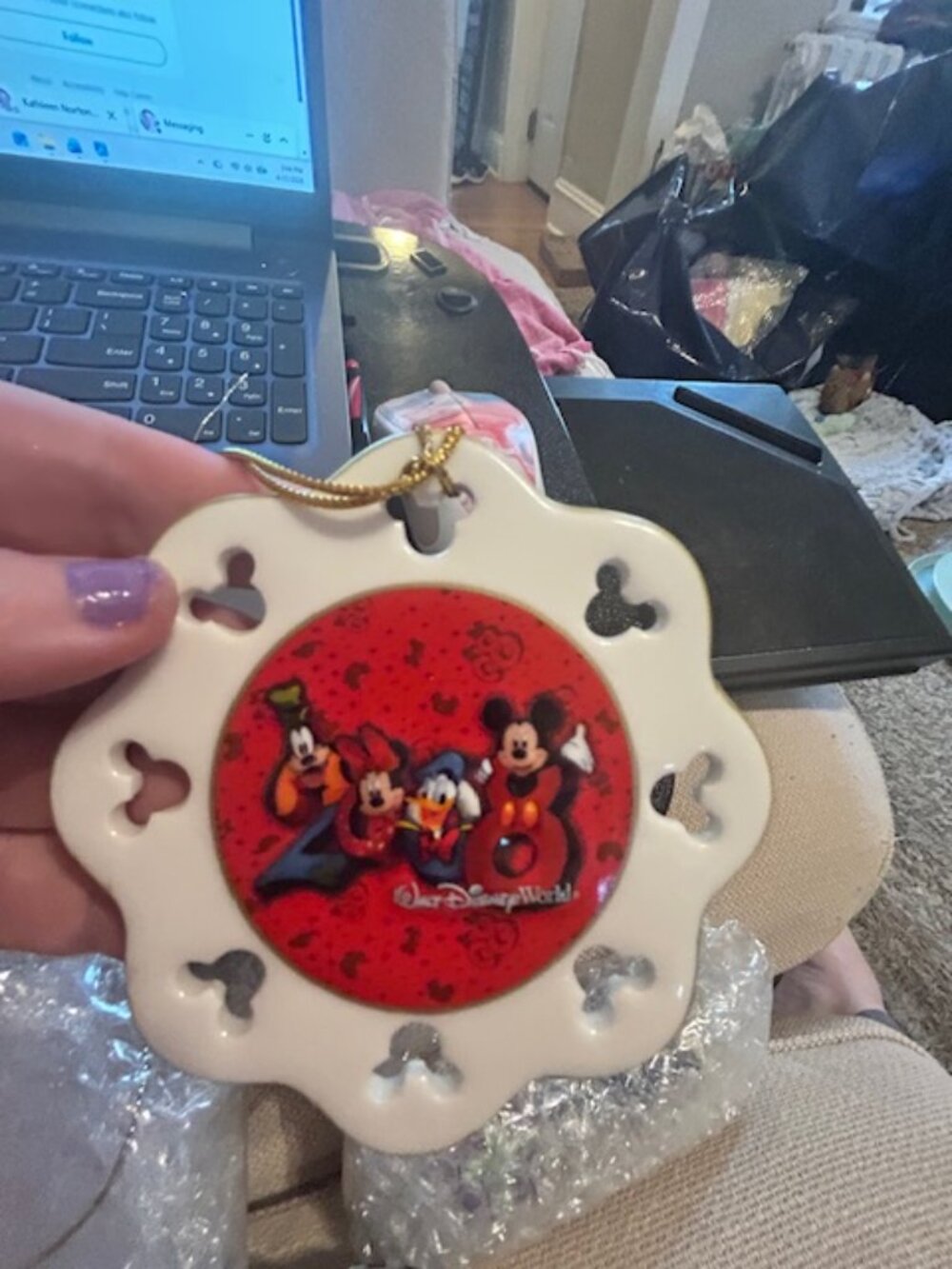 Walt Disney World Ornament – Mickey & Friends Holiday Decor 🎄